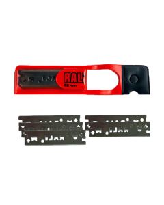 5x chrome steel blade 48mm wide